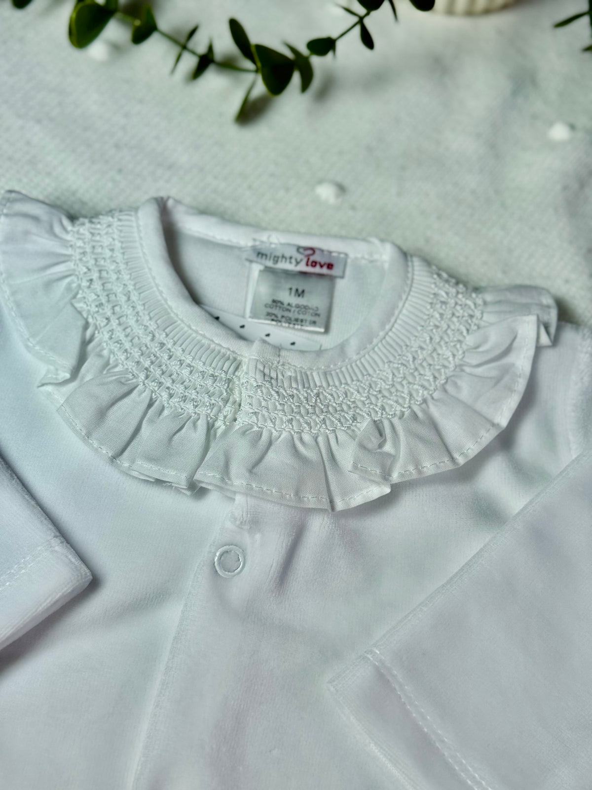 Babygrow de Gola com Folho - Mighty Love