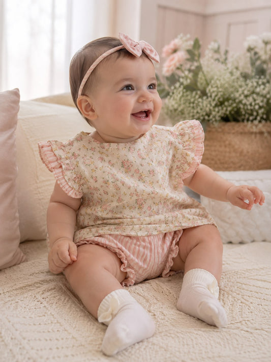 Blusa e Tapa Fralda - Mighty Love | Coleção Olívia