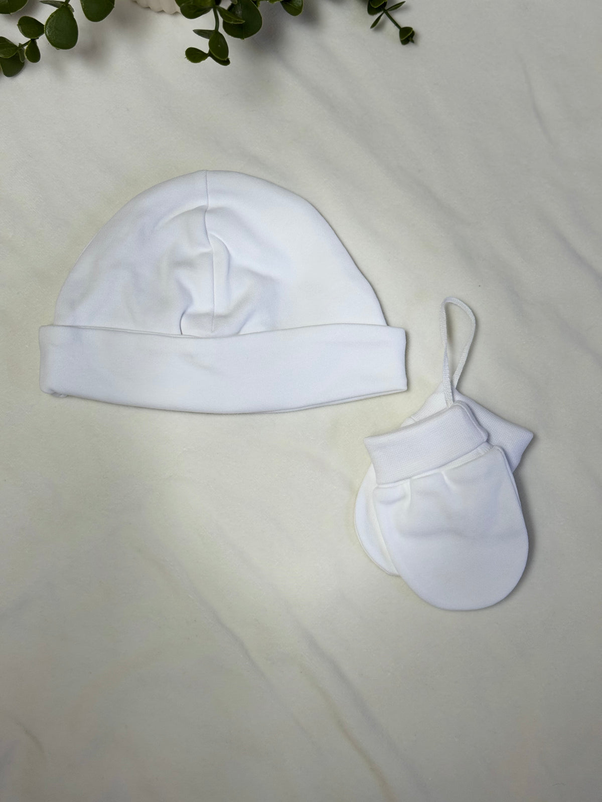 Conjunto de Gorro e Luvas para bebé - Mighty Love