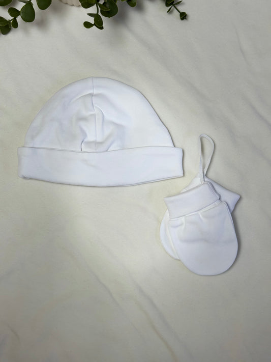 Conjunto de Gorro e Luvas para bebé - Mighty Love
