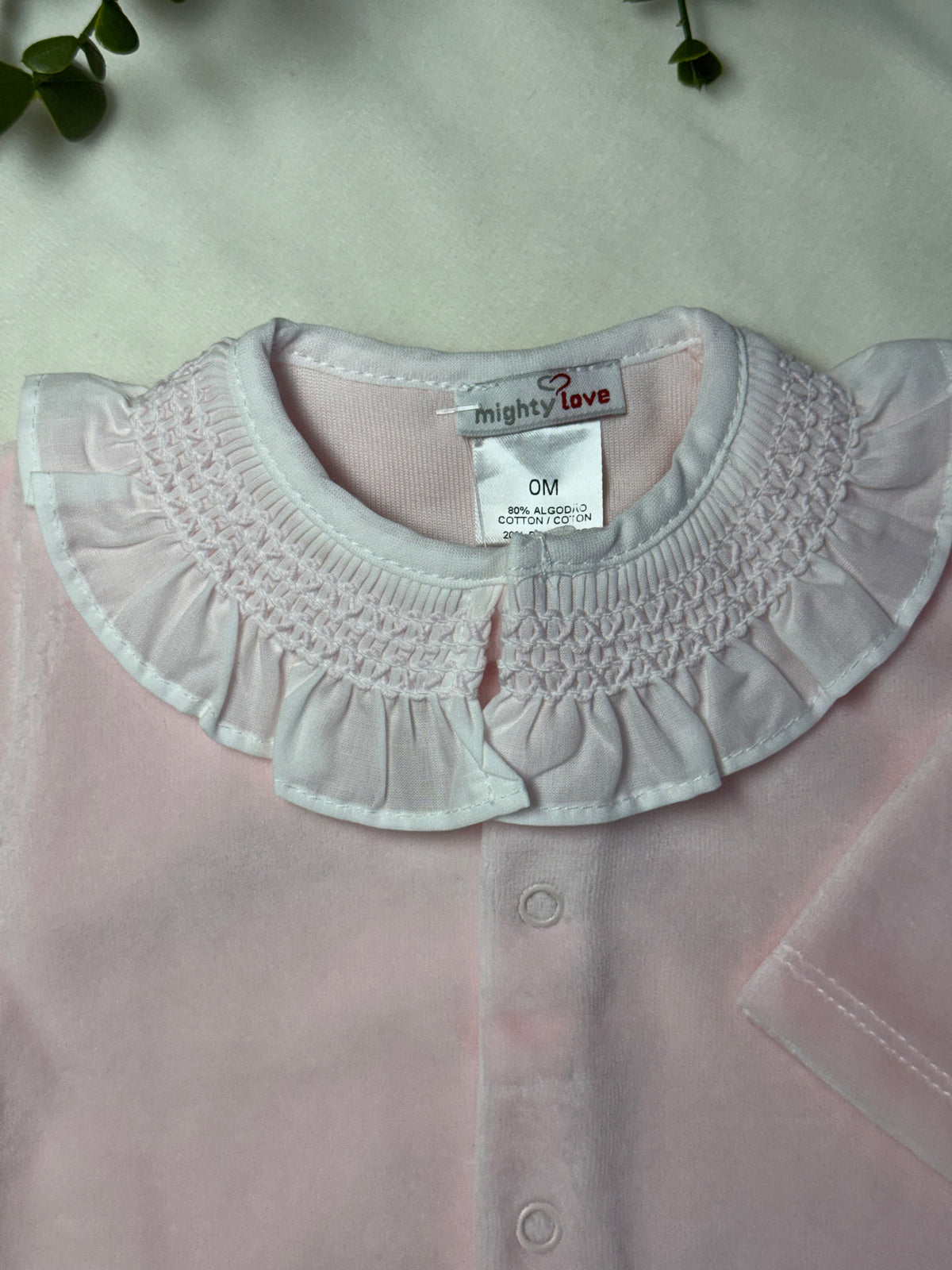 Babygrow de Gola com Folho - Mighty Love