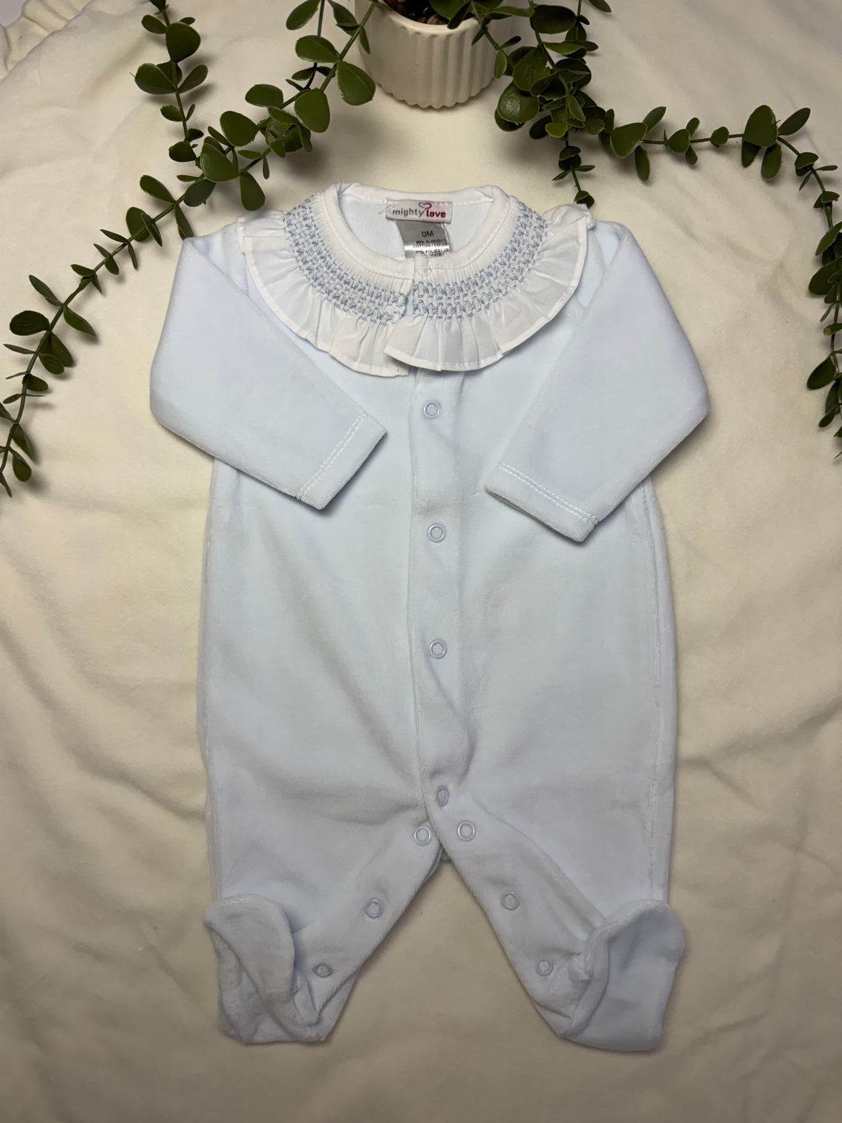 Babygrow de Gola com Folho - Mighty Love