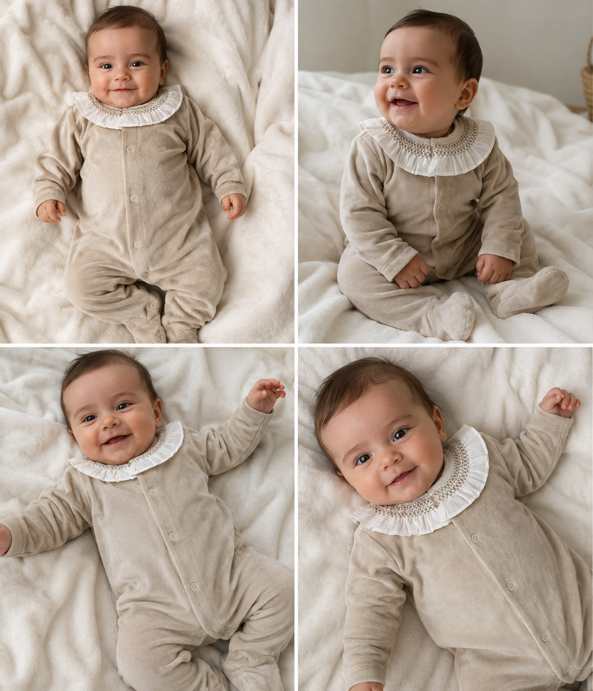 Babygrow de Gola com Folho - Mighty Love