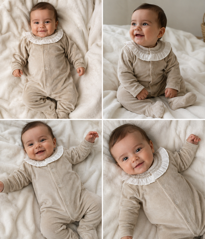 Babygrow de Gola com Folho - Mighty Love
