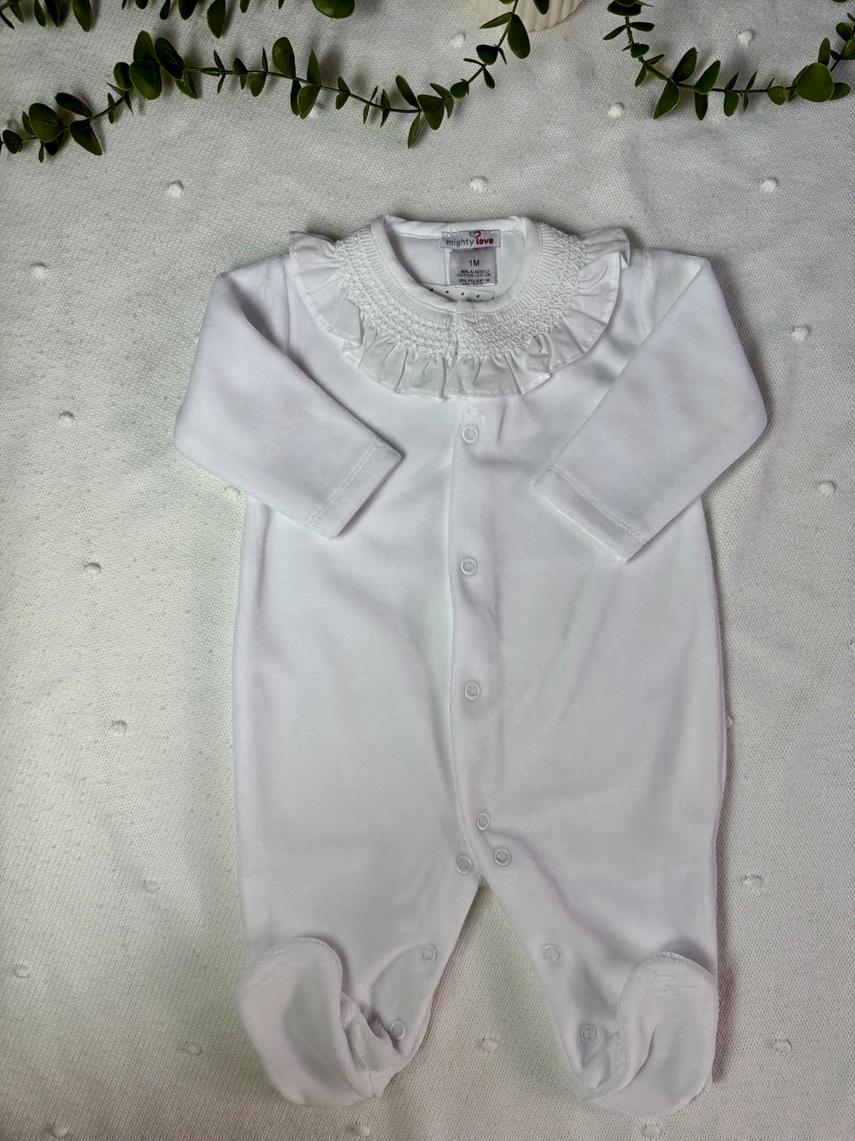Babygrow de Gola com Folho - Mighty Love