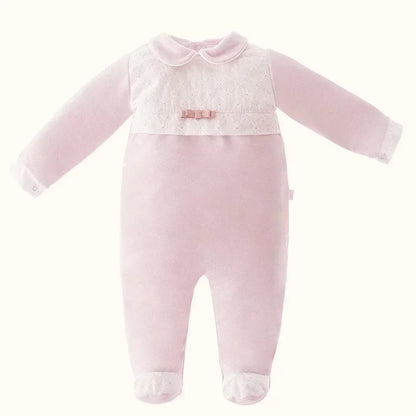 Conjunto Primeira Roupinha | Bordado Inglês Rosa