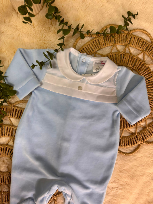 Babygrow Laminado Azul - Mighty Love