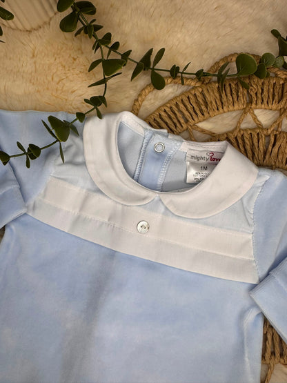 Babygrow Laminado Azul - Mighty Love