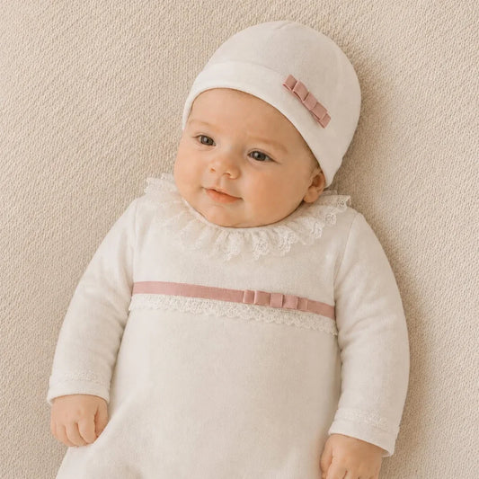 Conjunto Primeira Roupinha | Renda
