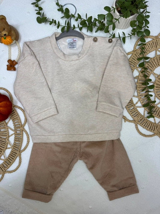 Conjunto Calças e Sweat - Mighty Love | Coleção Alvin