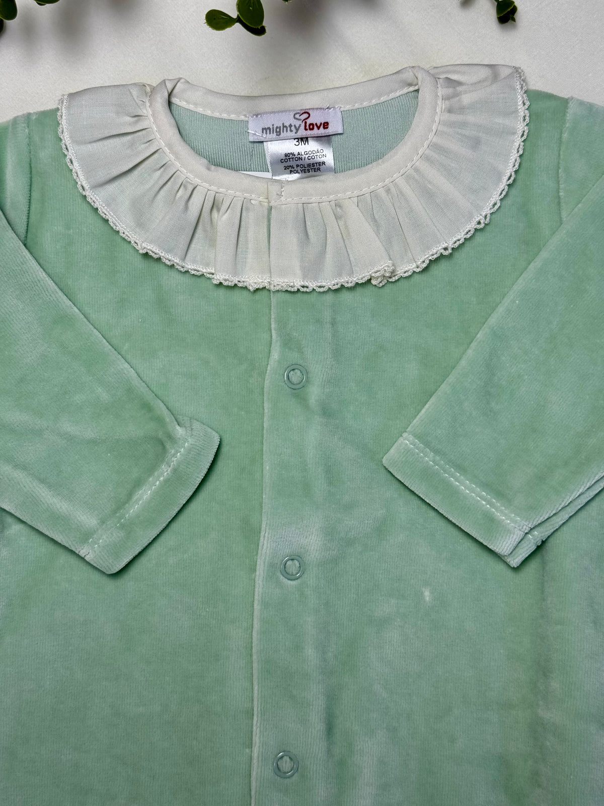 Babygrow Laminado com Gola | Mighty Love