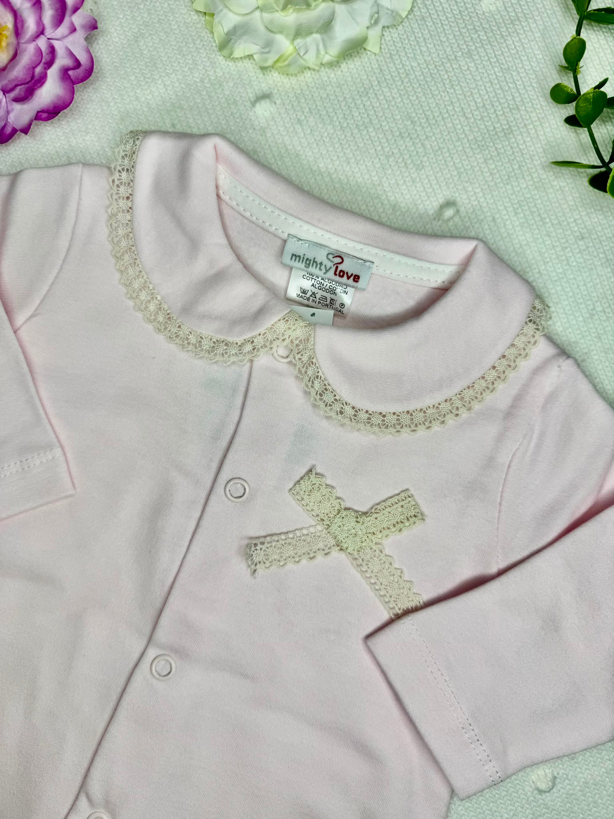 Babygrow 100% Algodão cardado - Mighty Love