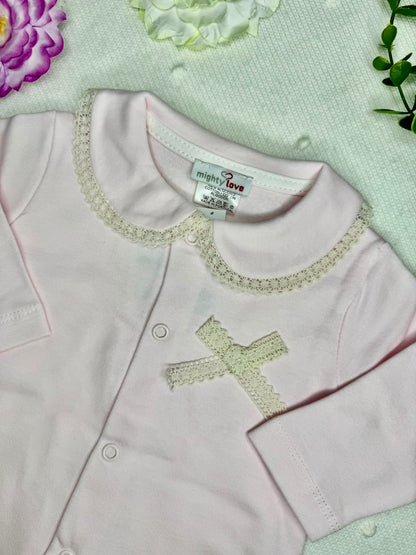Babygrow 100% Algodão cardado - Mighty Love
