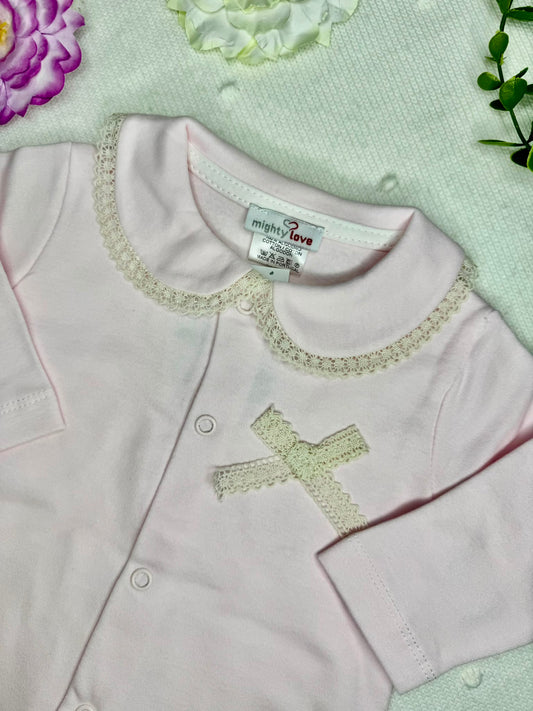 Babygrow 100% Algodão cardado - Mighty Love