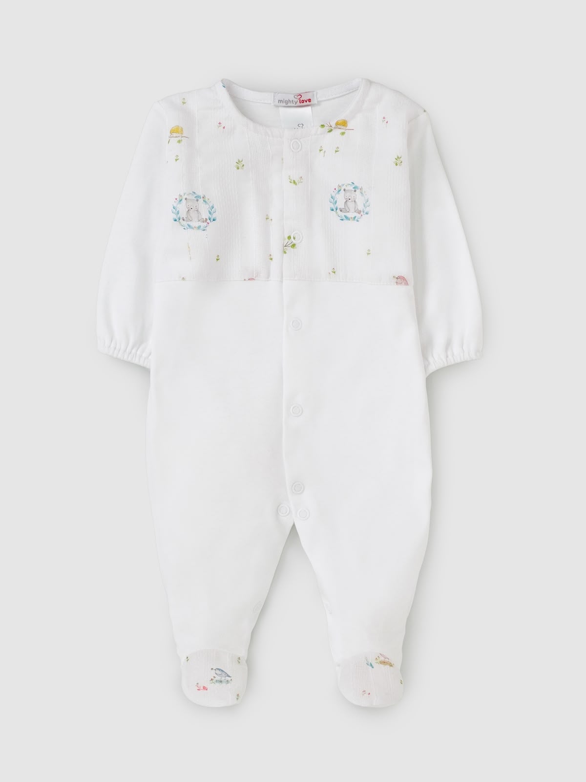 Babygrow 100% Algodão - Mighty Love | Coleção Francisco Maria
