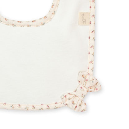 Babete de Algodão com Laço Pérola — Baby Gi | Heather