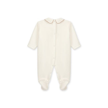 Babygrow Laminado Pérola com Urso e Grinalda — Baby Gi Bear