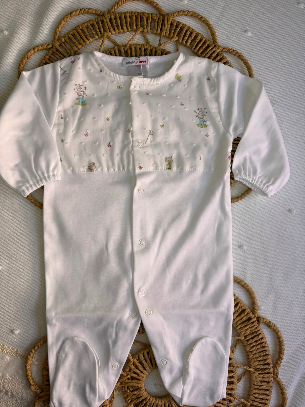 Babygrow 100% Algodão - Mighty Love | Coleção Papagaio de Papel