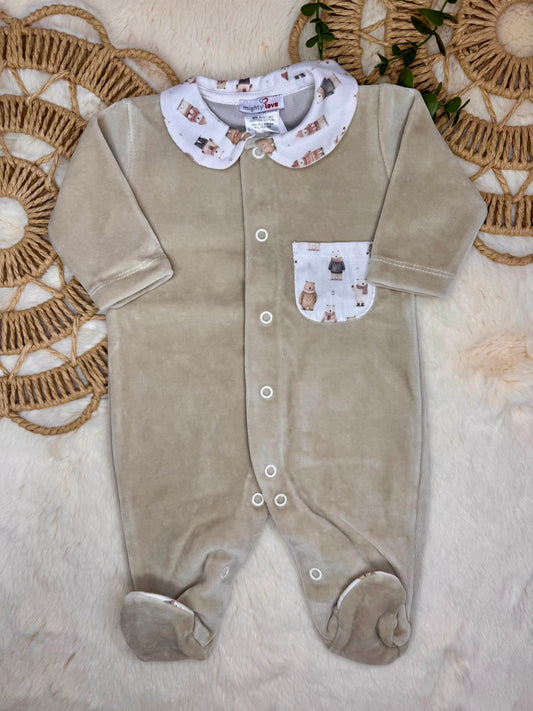 Babygrow Laminado - Mighty Love | Coleção Bear