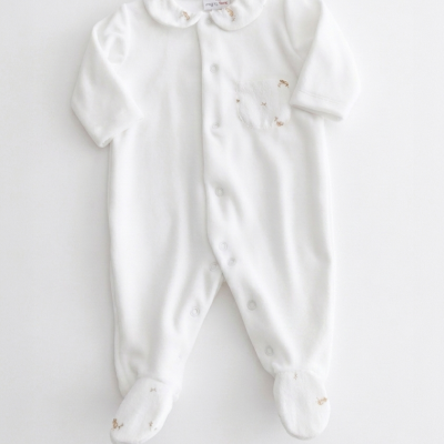 Babygrow Laminado com escapulário - Mighty Love | Coleção Cacau
