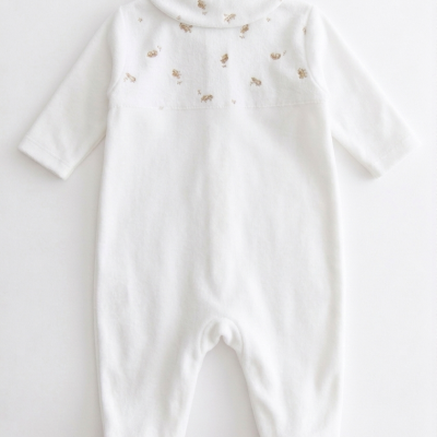 Babygrow Laminado com escapulário - Mighty Love | Coleção Cacau