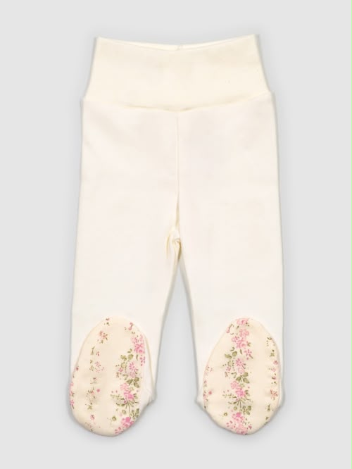 Conjunto interiores algodão padrão floral - Mighty Love | Coleção Sevilha
