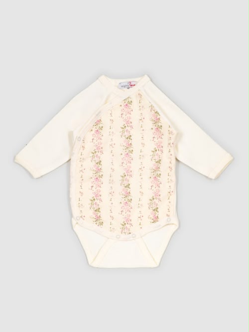 Conjunto interiores algodão padrão floral - Mighty Love | Coleção Sevilha